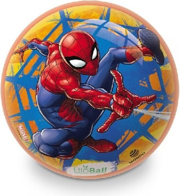 Míč nafouknutý Spiderman 23 cm BIO BALL - obrázek 1