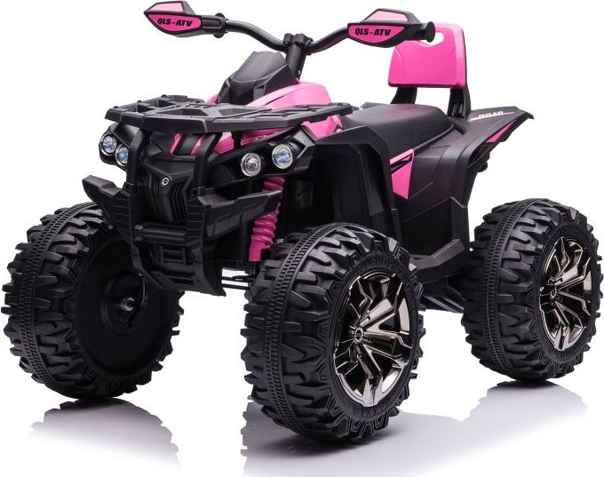 Dětská elektrická čtyřkolka ATV Power 4x4 - růžová - obrázek 1