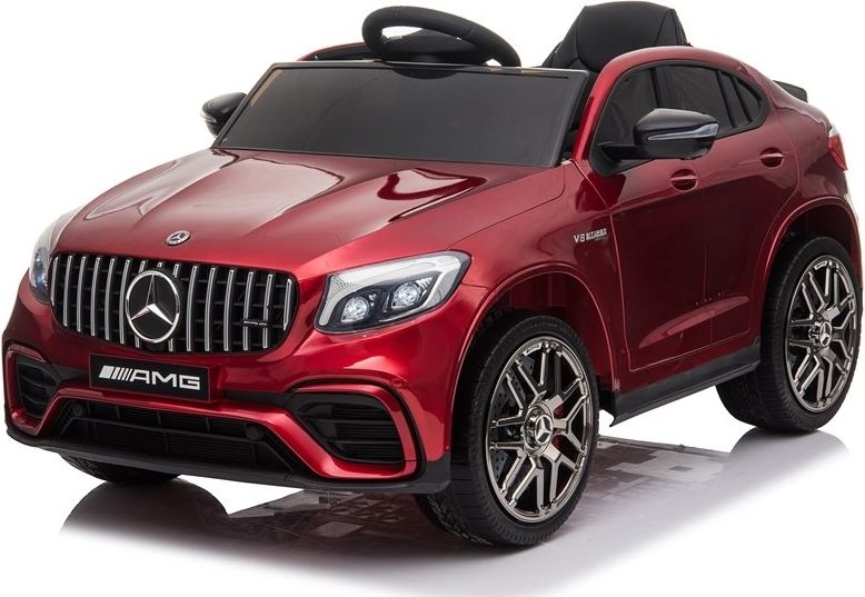 Dětské elektrické autíčko Mercedes GLC 63S 4x4 - červené lakované - obrázek 1