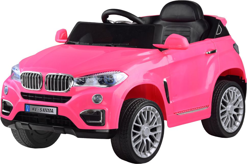Dětské elektrické autíčko X6 - růžové - obrázek 1