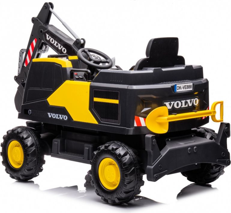 Dětský elektrický nakladač VOLVO Yellow - obrázek 2