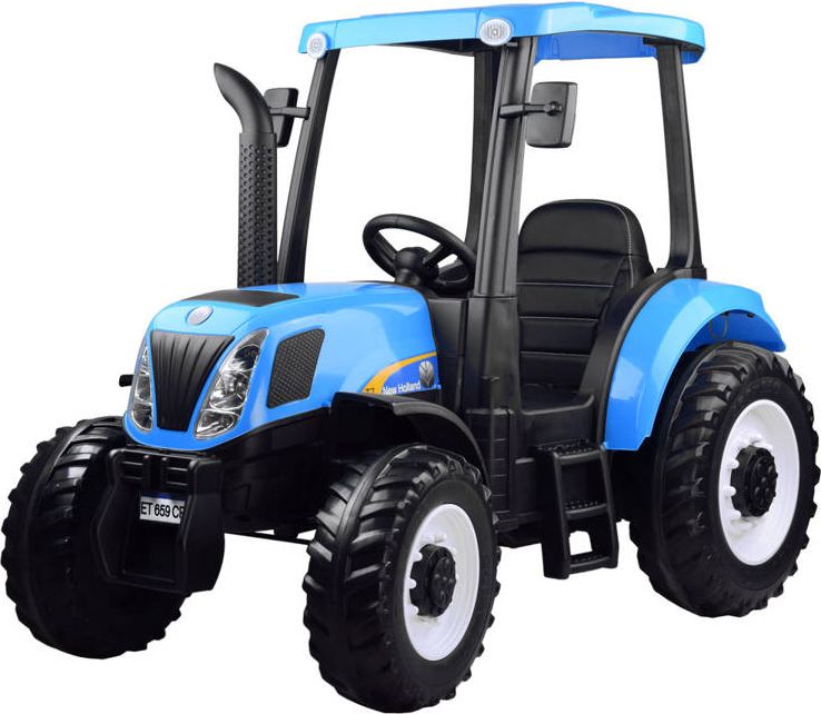 Dětský elektrický traktor New Holland Strong 24V modrý - obrázek 7