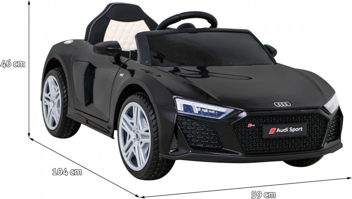 Elektrické autíčko Audi R8 Lift BLACK - obrázek 8