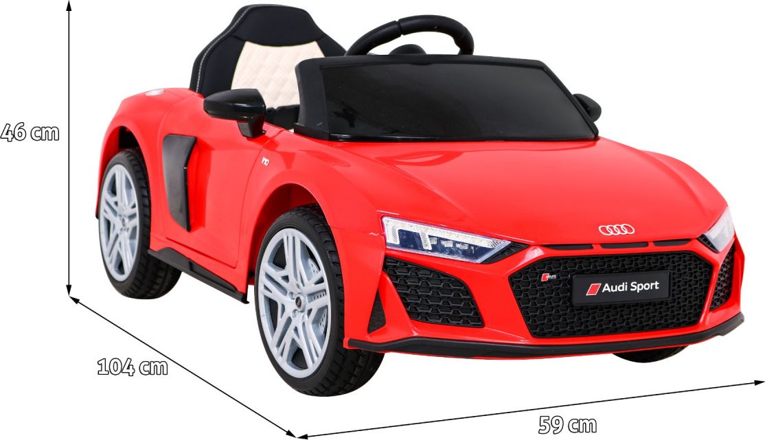 Elektrické autíčko Audi R8 Lift RED - obrázek 8
