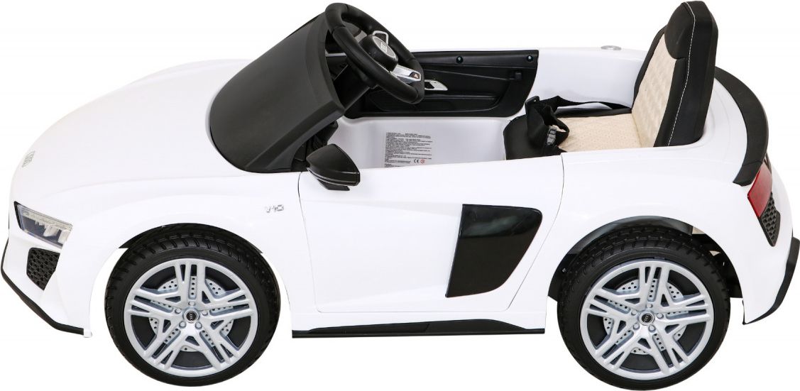Elektrické autíčko Audi R8 Lift WHITE - obrázek 2