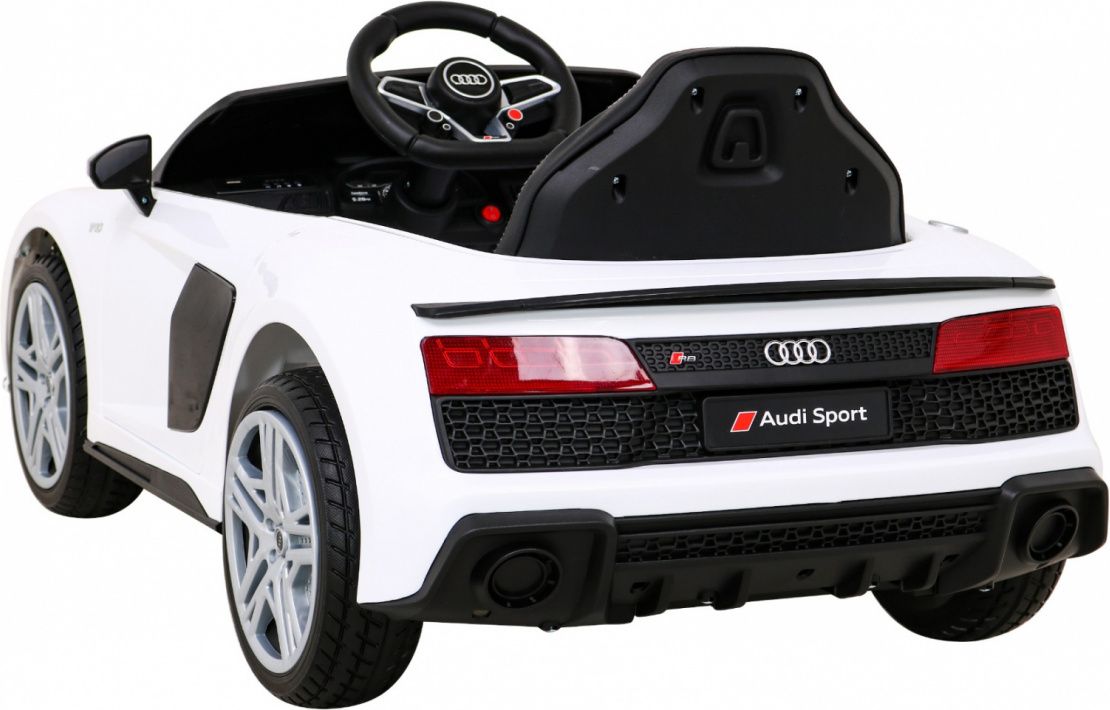 Elektrické autíčko Audi R8 Lift WHITE - obrázek 3