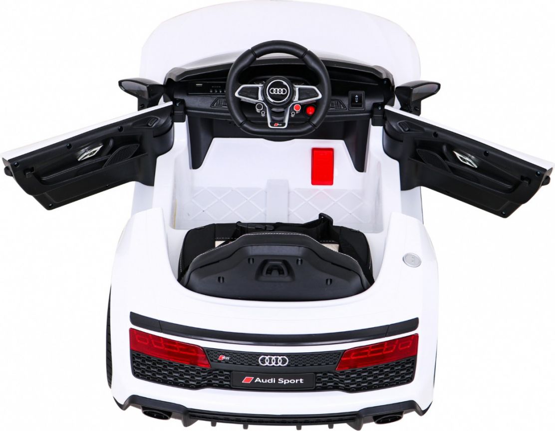Elektrické autíčko Audi R8 Lift WHITE - obrázek 5