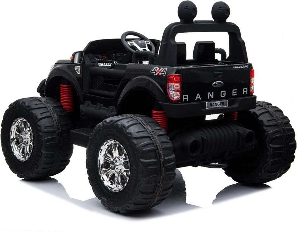 Elektrické autíčko Ford Ranger Monster Truck 4x4 - bílé s LCD - obrázek 11