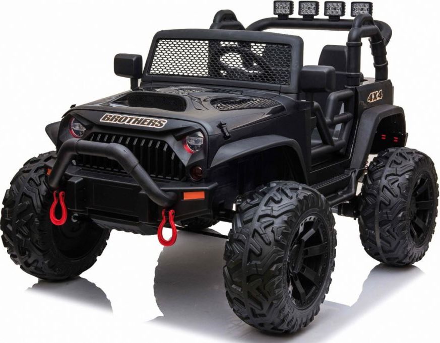 Elektrické autíčko Jeep Brothers - bílé - obrázek 8