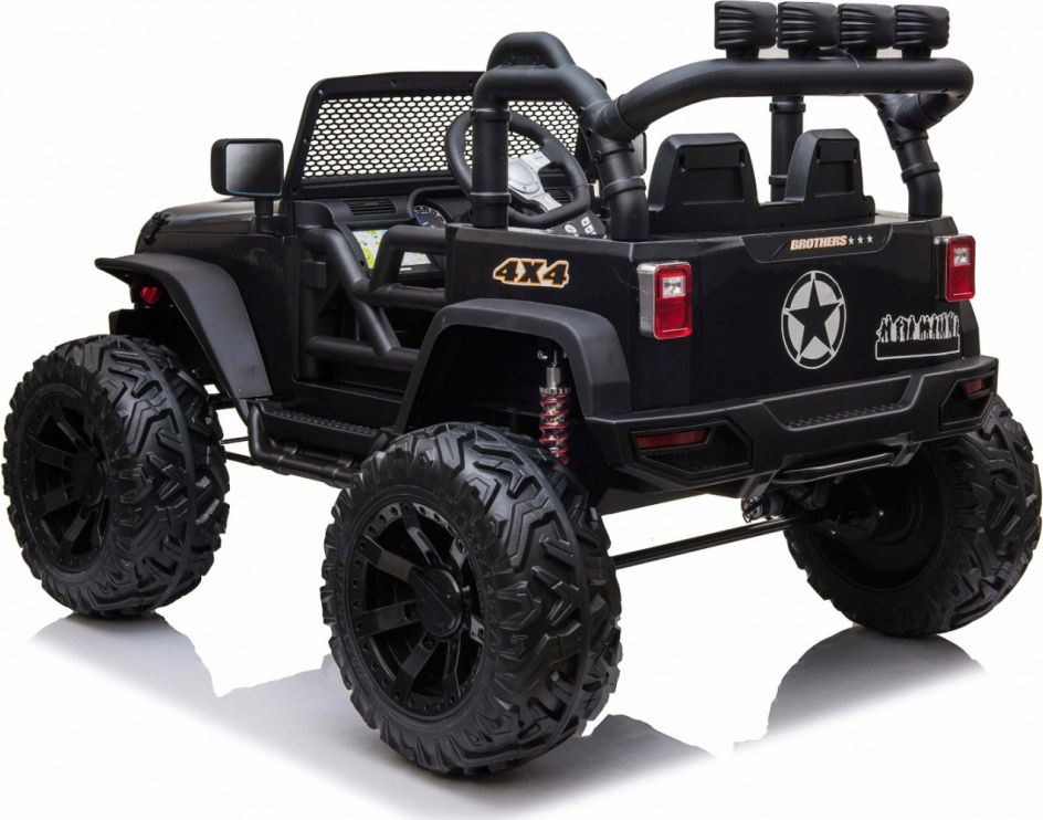 Elektrické autíčko Jeep Brothers - bílé - obrázek 9