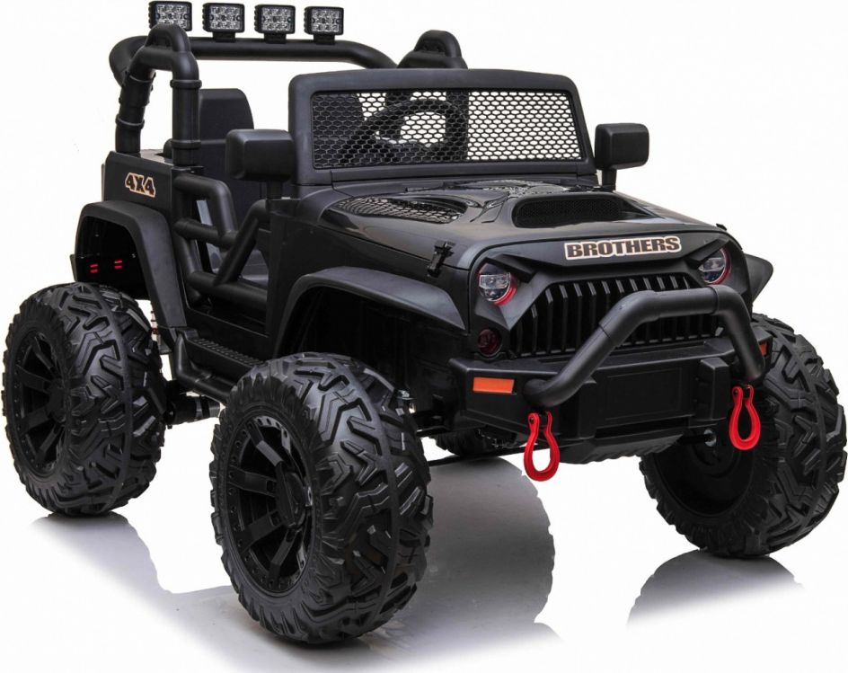 Elektrické autíčko Jeep Brothers - bílé - obrázek 10