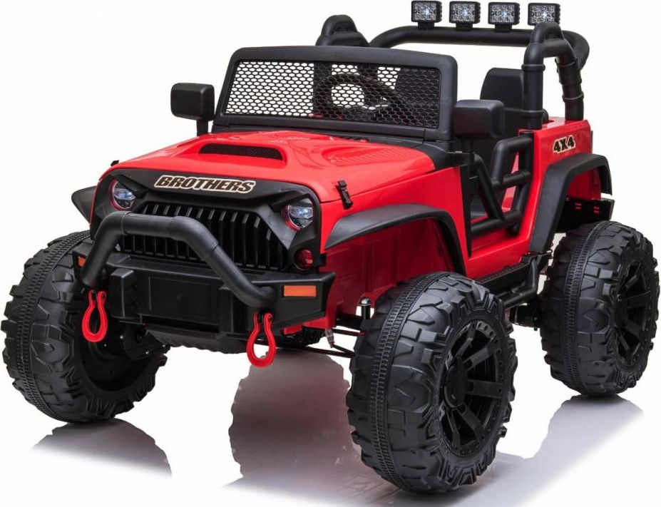 Elektrické autíčko Jeep Brothers - bílé - obrázek 11