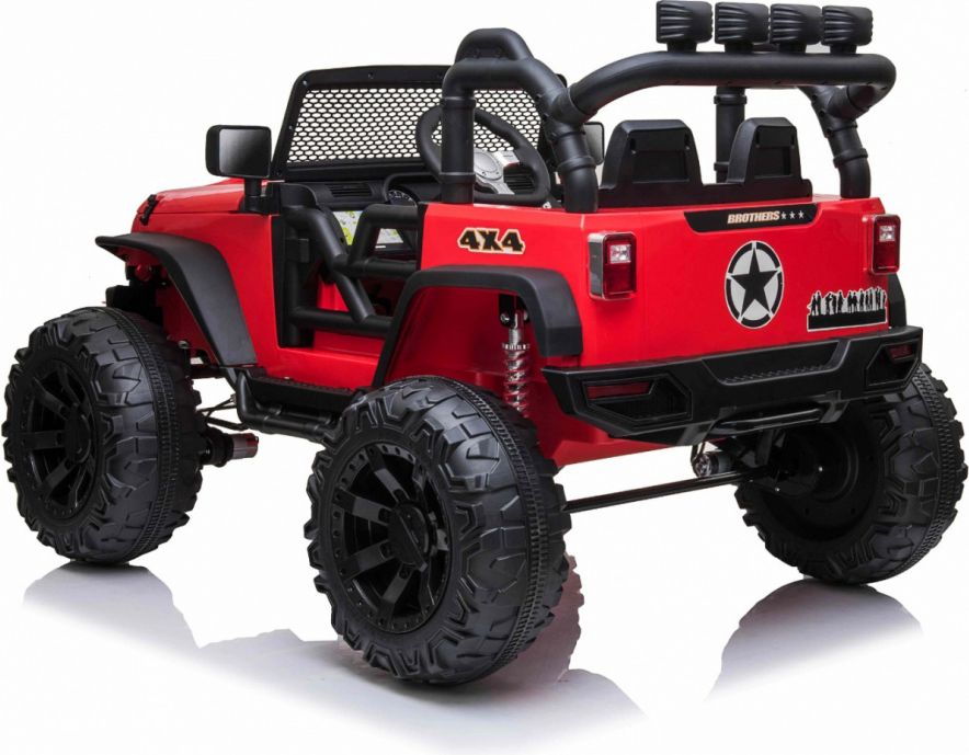 Elektrické autíčko Jeep Brothers - bílé - obrázek 12