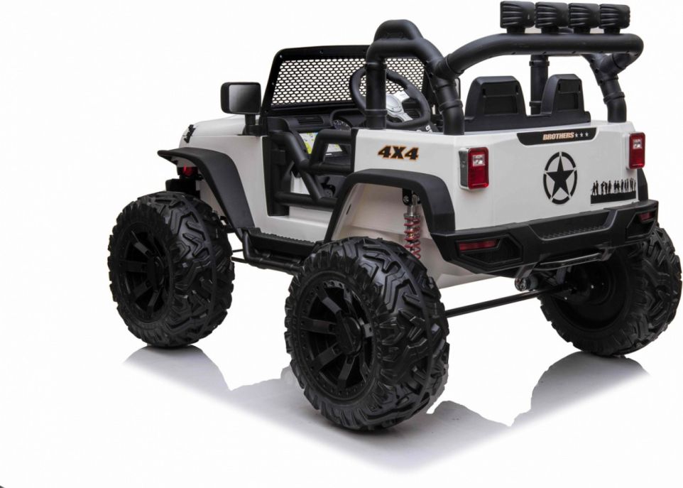 Elektrické autíčko Jeep Brothers - červené - obrázek 5