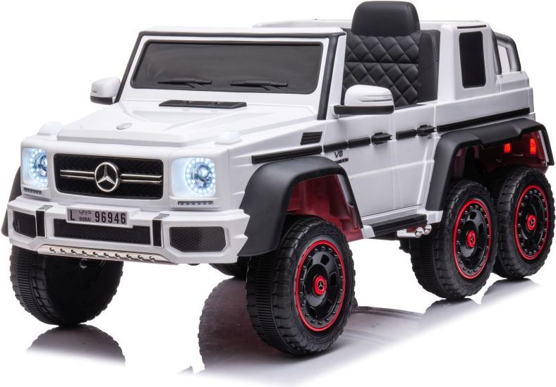 Elektrické autíčko Mercedes G63 6x6 Small Bílé - obrázek 7