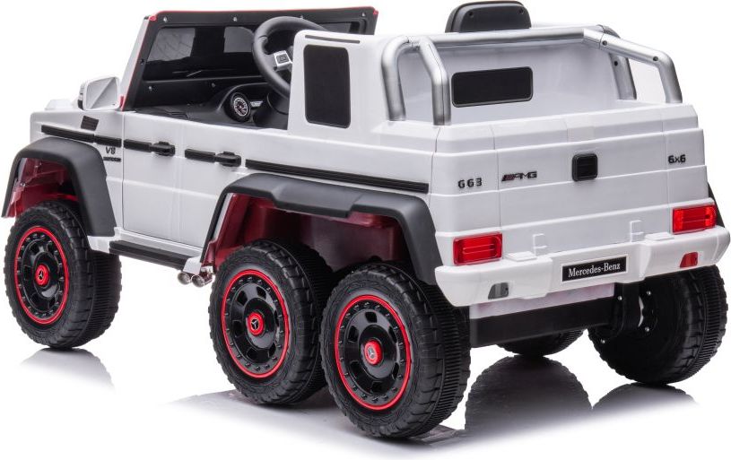 Elektrické autíčko Mercedes G63 6x6 Small Bílé - obrázek 9