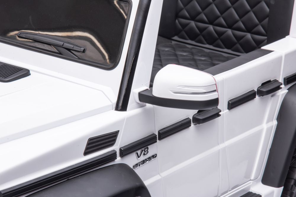 Elektrické autíčko Mercedes G63 6x6 Small Bílé - obrázek 12