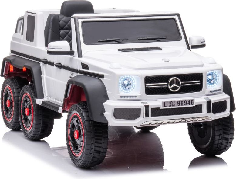 Elektrické autíčko Mercedes G63 6x6 Small Bílé - obrázek 14