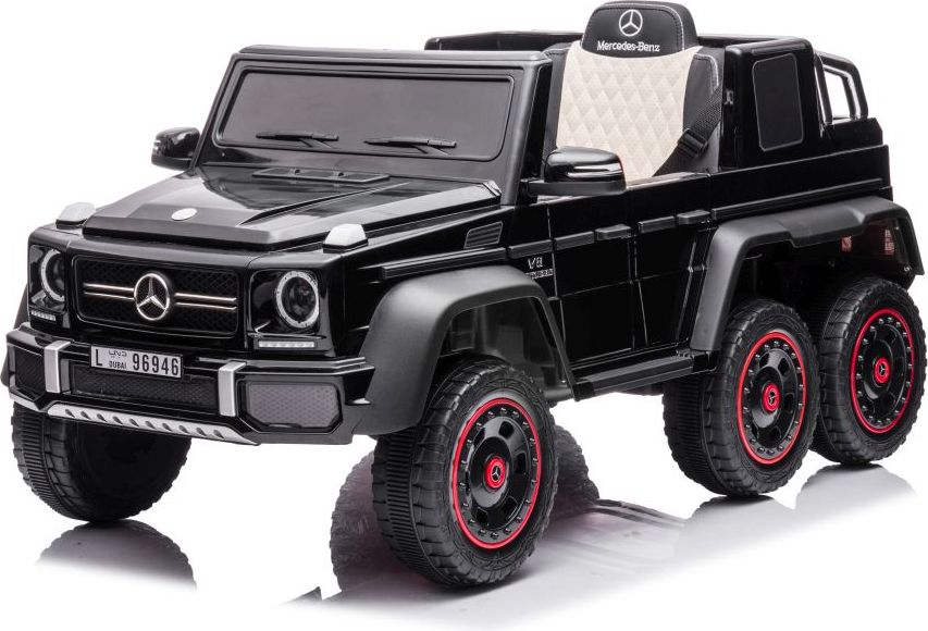Elektrické autíčko Mercedes G63 6x6 Small Černé - obrázek 6