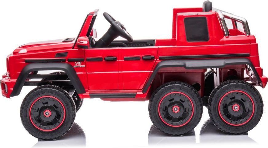 Elektrické autíčko Mercedes G63 6x6 Small Červené - obrázek 2