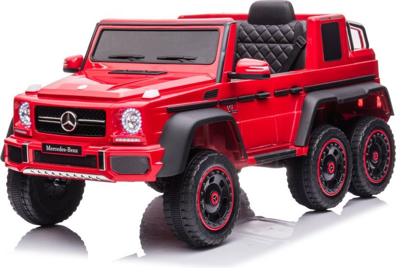 Elektrické autíčko Mercedes G63 6x6 Small Červené - obrázek 4