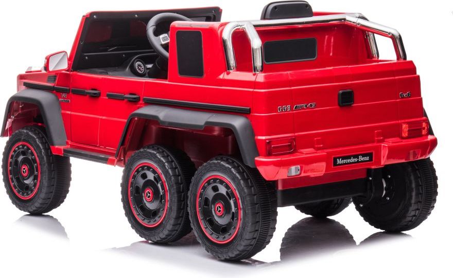 Elektrické autíčko Mercedes G63 6x6 Small Červené - obrázek 7