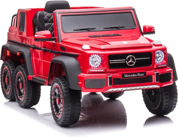 Elektrické autíčko Mercedes G63 6x6 Small Červené - obrázek 8
