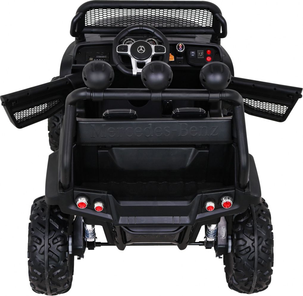 Elektrické autíčko Mercedes Unimog S, 4x4, 12V Černé - obrázek 11