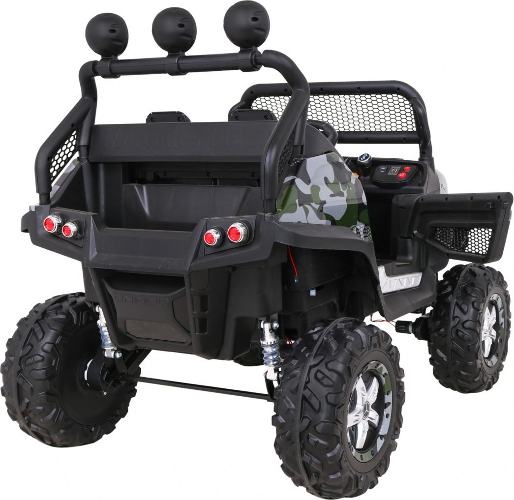 Elektrické autíčko Mercedes Unimog S, 4x4, 12V Maskáčové - obrázek 10