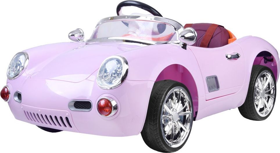 Elektrické autíčko Porsche růžové - obrázek 1