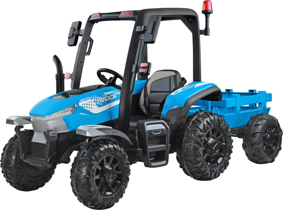 Elektrický traktor s přívěsem Blast BLUE - obrázek 3