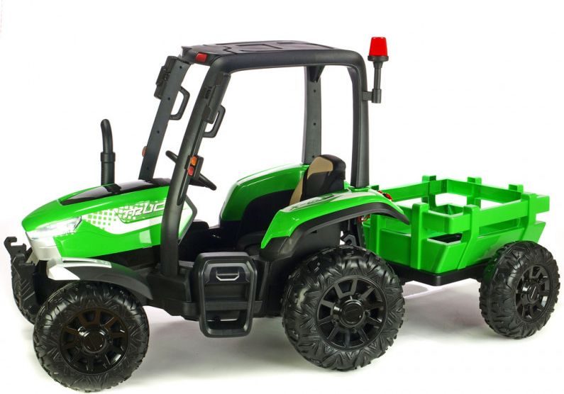 Elektrický traktor s přívěsem Blast GREEN - obrázek 7