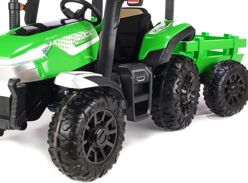 Elektrický traktor s přívěsem Blast GREEN - obrázek 8