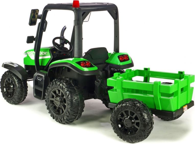 Elektrický traktor s přívěsem Blast GREEN - obrázek 9