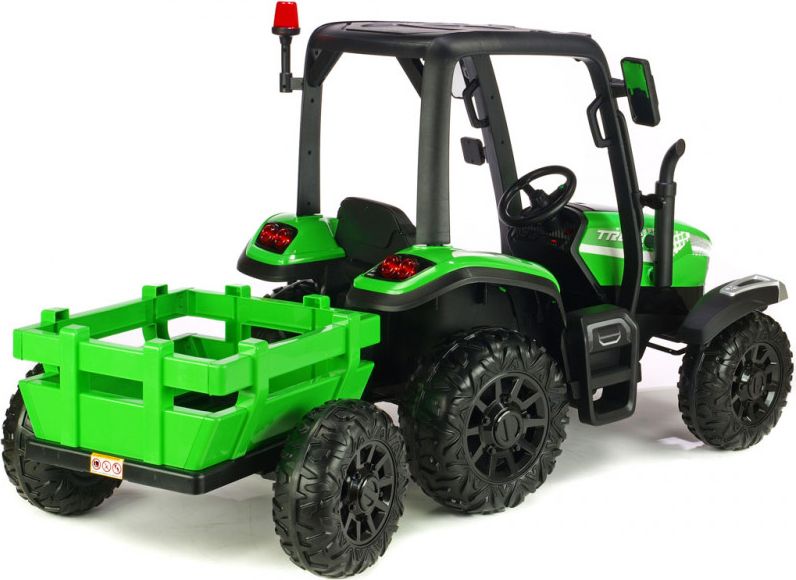 Elektrický traktor s přívěsem Blast GREEN - obrázek 11