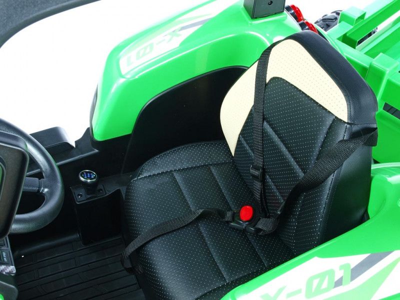 Elektrický traktor s přívěsem Blast GREEN - obrázek 12