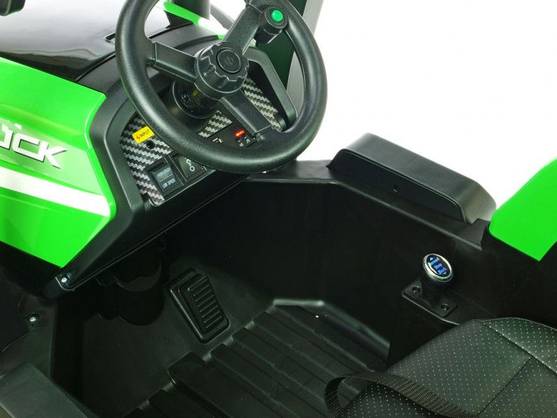 Elektrický traktor s přívěsem Blast GREEN - obrázek 15