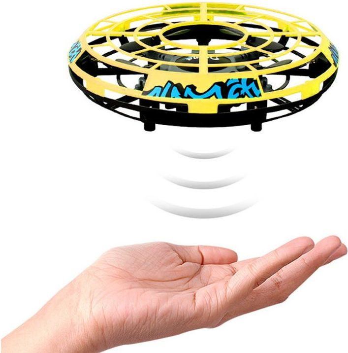 Létající Ufo Dron žlutý - obrázek 7