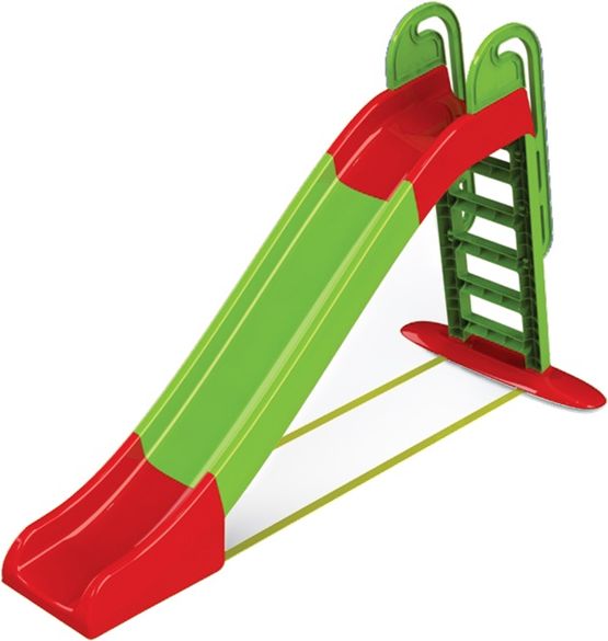 Tomido dětská skluzavka 243 cm červeno-zelená - obrázek 2