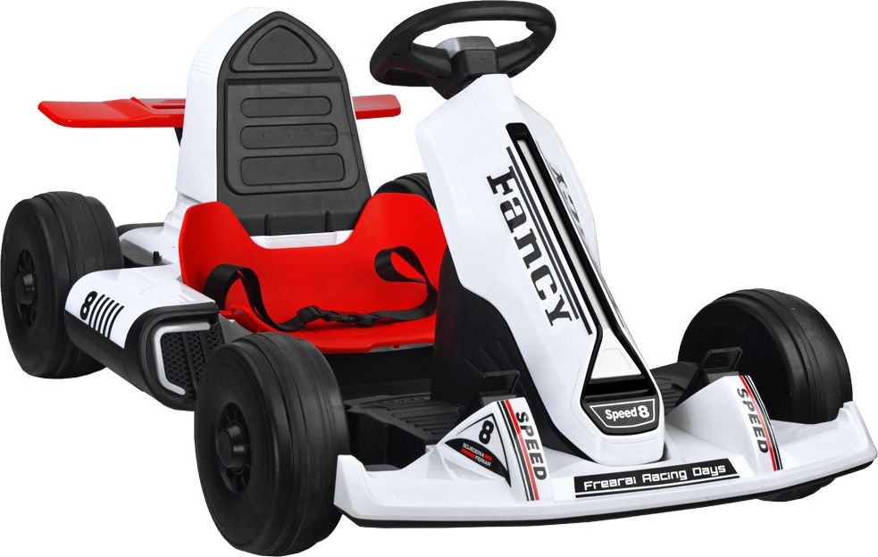 Tomido elektrická motokára FAST SPORT WHITE - obrázek 1