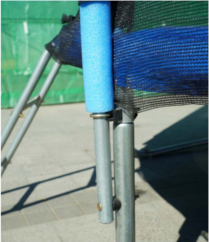 TOMIDO Zahradní trampolína 250 cm (8FT) s žebříkem - obrázek 5