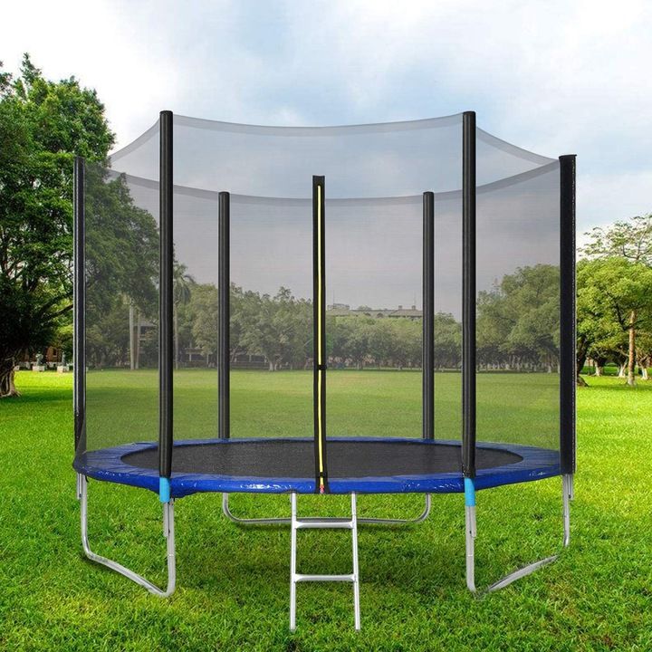 TOMIDO Zahradní trampolína 305 cm (10FT) s žebříkem - obrázek 2
