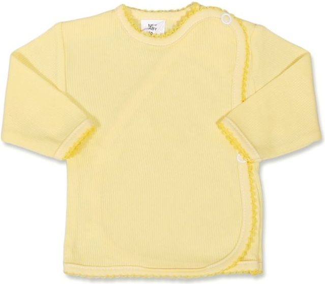 Kojenecká košilka Dětský svět žlutá vel.56 - obrázek 1