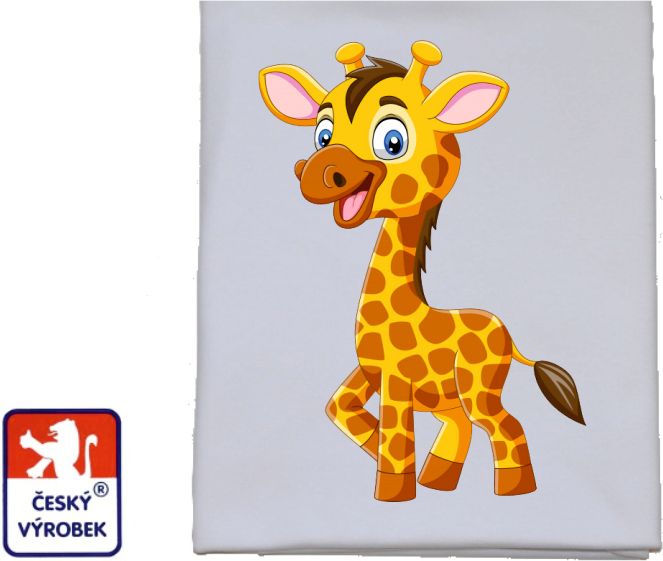 Dětská deka bavlněná Dětský svět giraffe - obrázek 1
