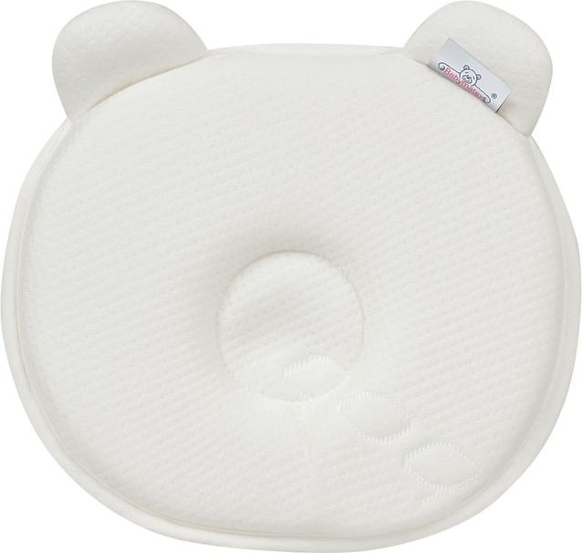 Kojenecký polštářek Baby Matex Teddy bílý - obrázek 1