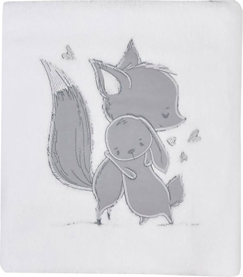 Dětská deka Koala Foxy white Polyester 110x90 cm - obrázek 1