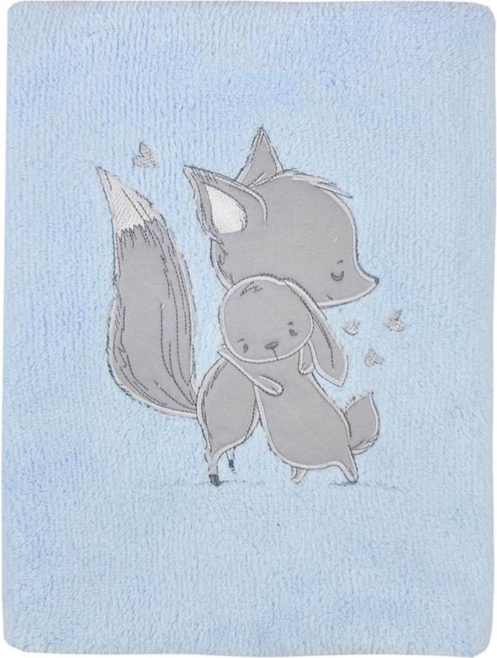 Dětská deka Koala Foxy blue Polyester 110/90 cm - obrázek 1