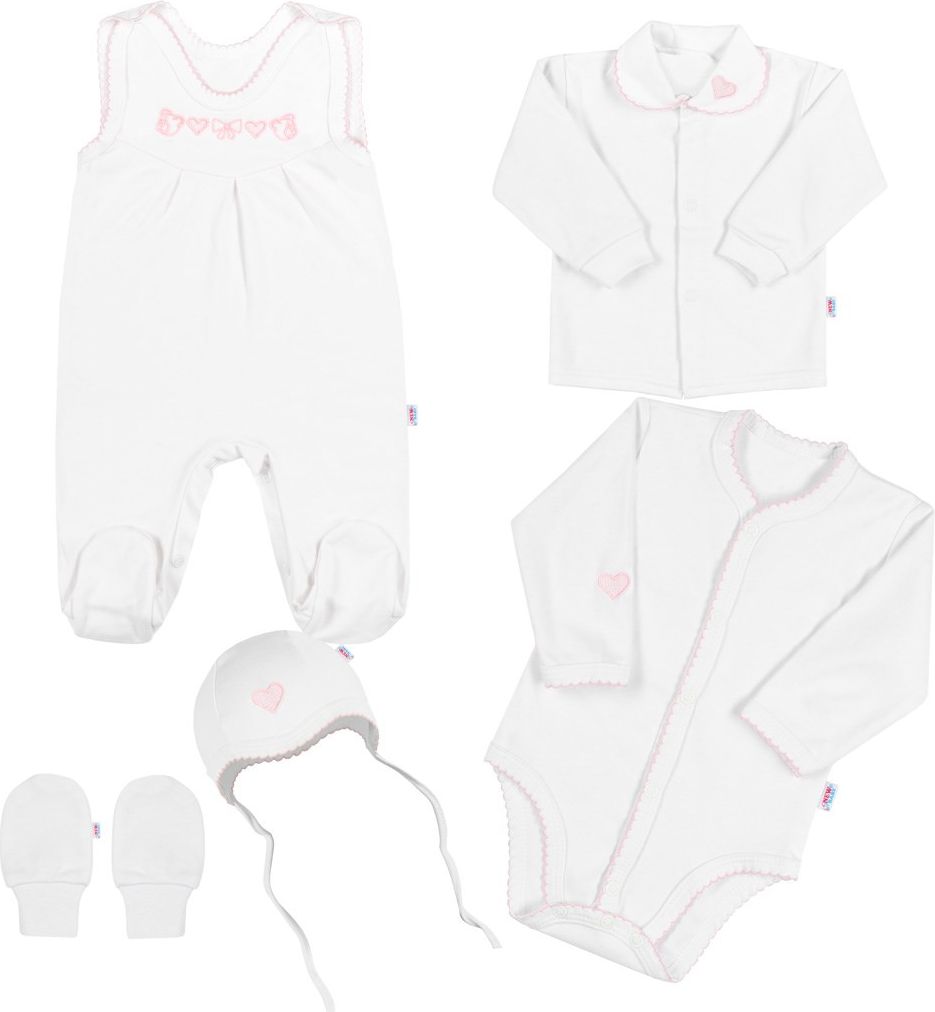 NEW BABY Soupravička New Baby Classic Bavlna 62 (3-6m) - obrázek 1
