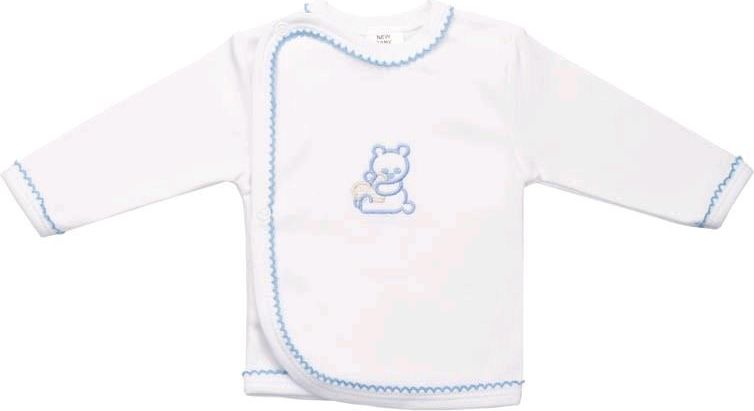 NEW BABY 4-dílná soupravička modrá Bavlna 68 (4-6m) - obrázek 2