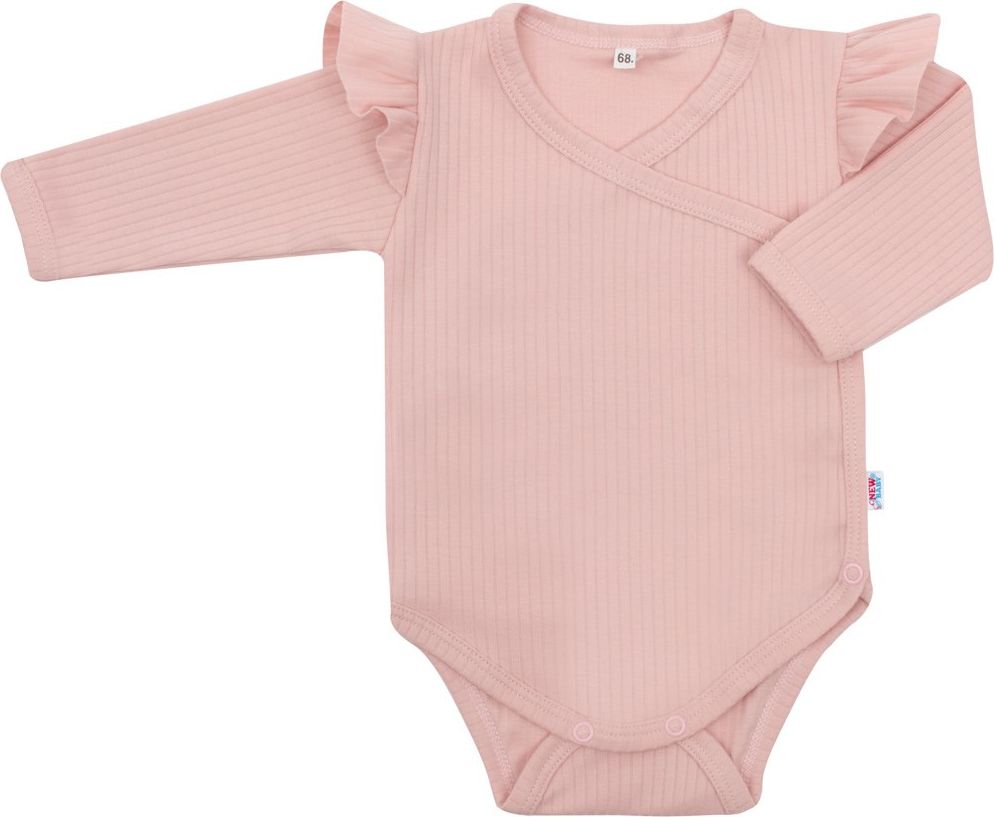 NEW BABY 2-dílná kojenecká souprava New Baby Practical růžová holka Bavlna 68 (4-6m) - obrázek 2